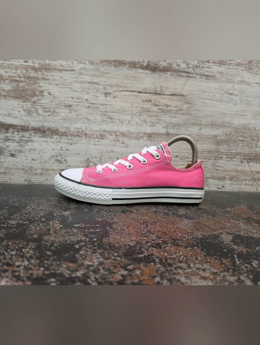 Youth Girls Converse Chuck Taylor All Star Low Top Shoes Sz 3 3Y Eur 35 Pink 347